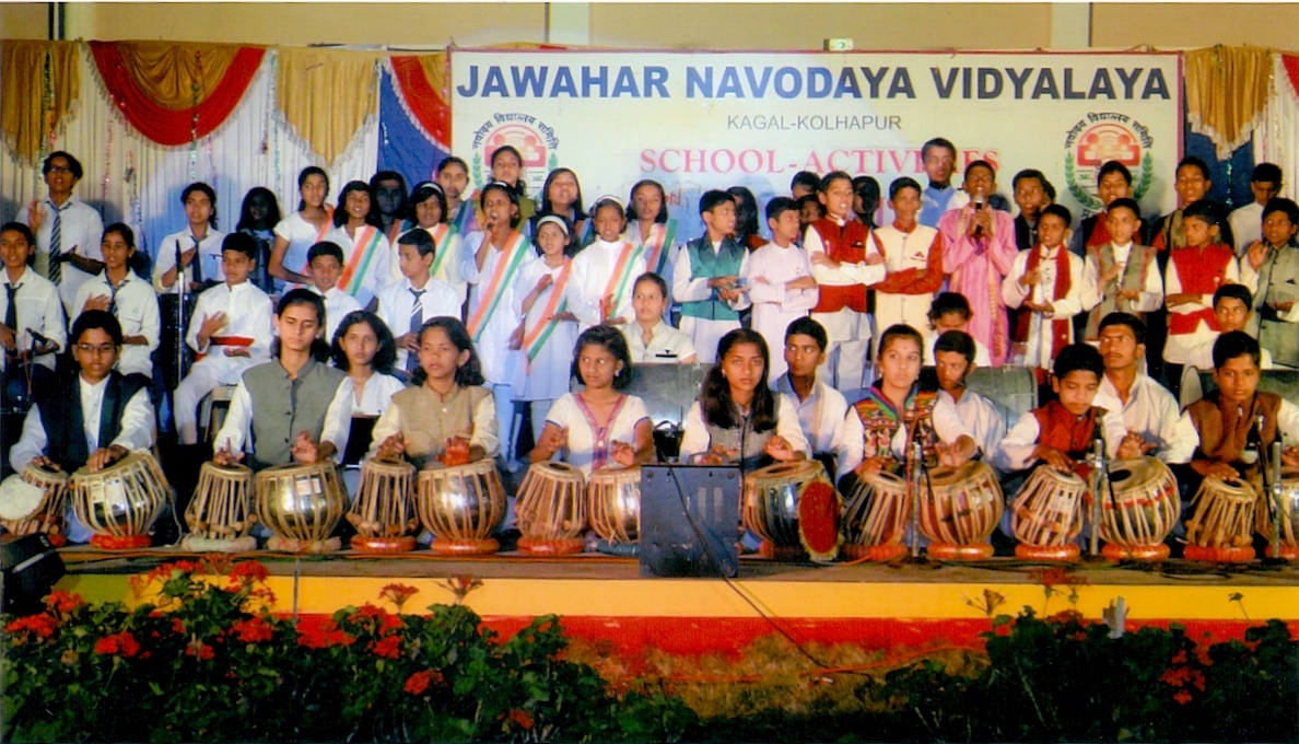 Music activities in JNV Kolhapur