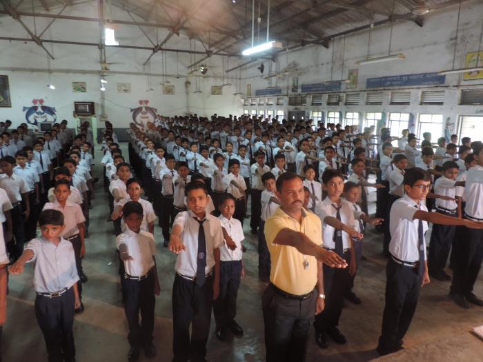 Oath in Morning Assembly