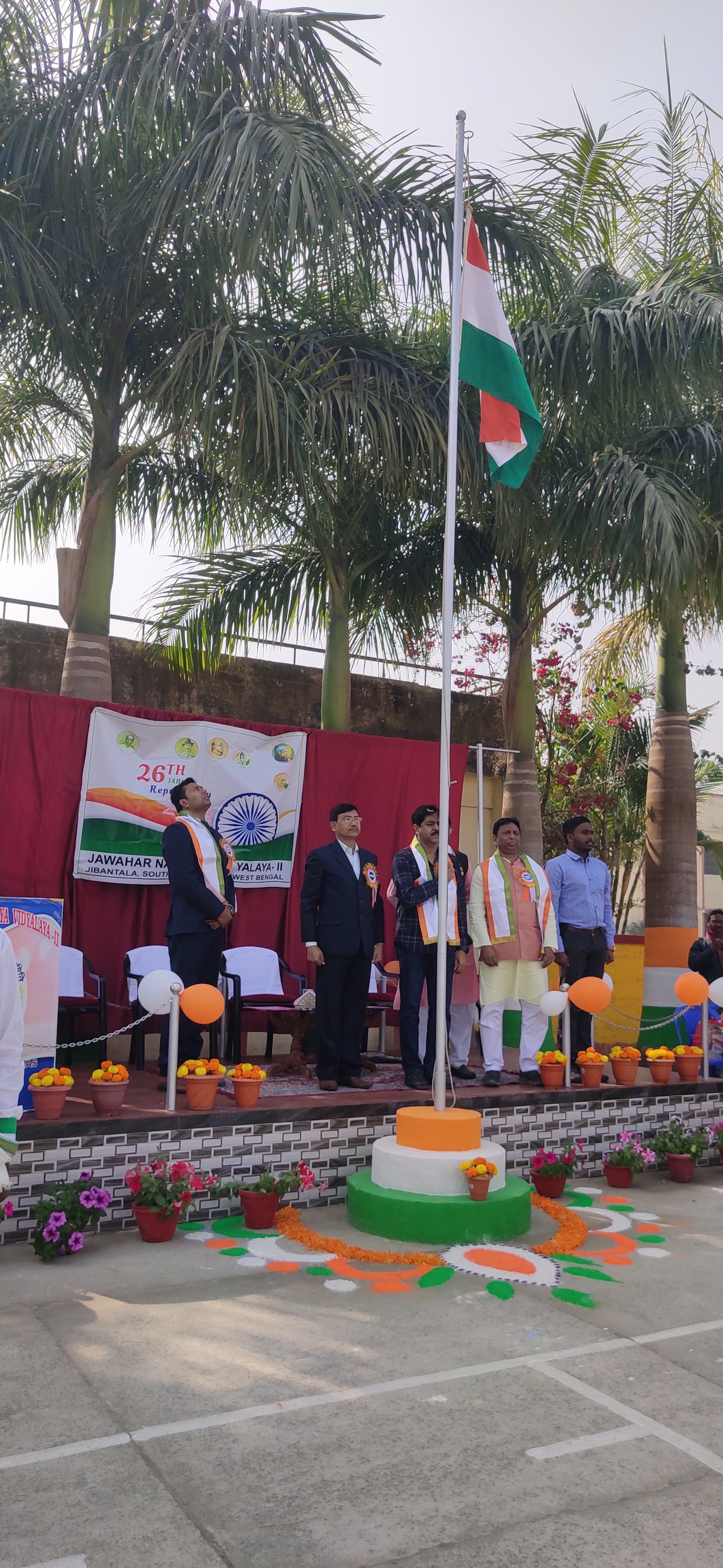 Flag Hoisting in the occasion of 26 January 