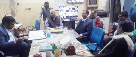 (c) Sh. Varun Ranjan (IAS), Deputy Commissioner cum VMC Chairman of JNV  Dhanbad is visited  ON 12-01-2024