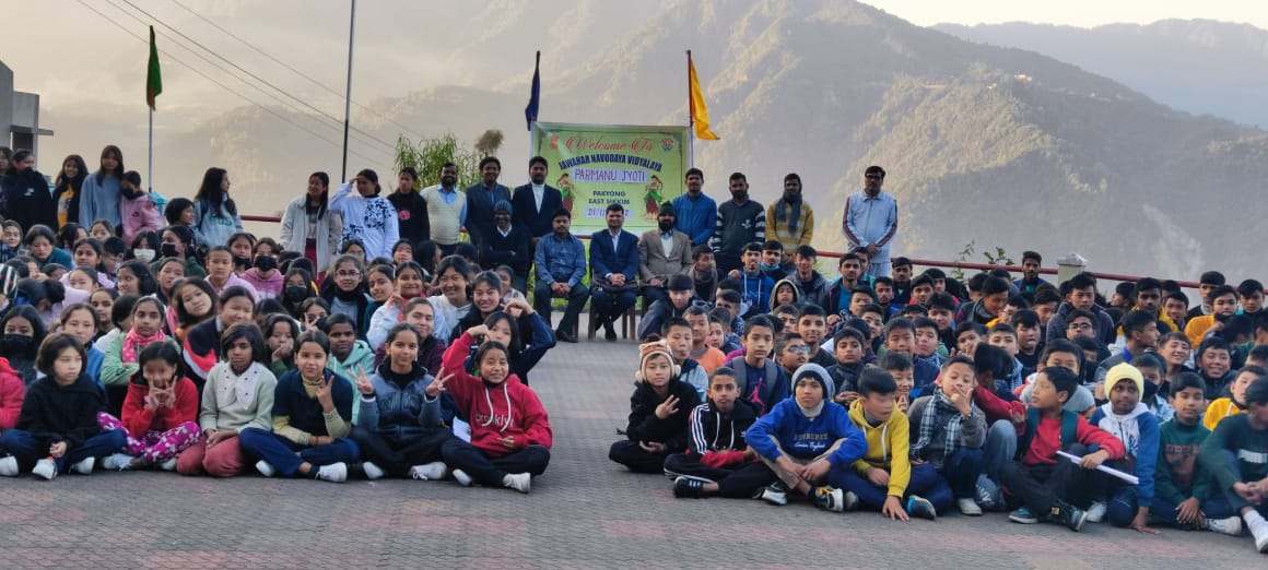 Parmanu Jyoti program in association with Department of Atomic Energy (DAE) Govt of India held in JNV Pakyong on date- 21st of November, 2022.