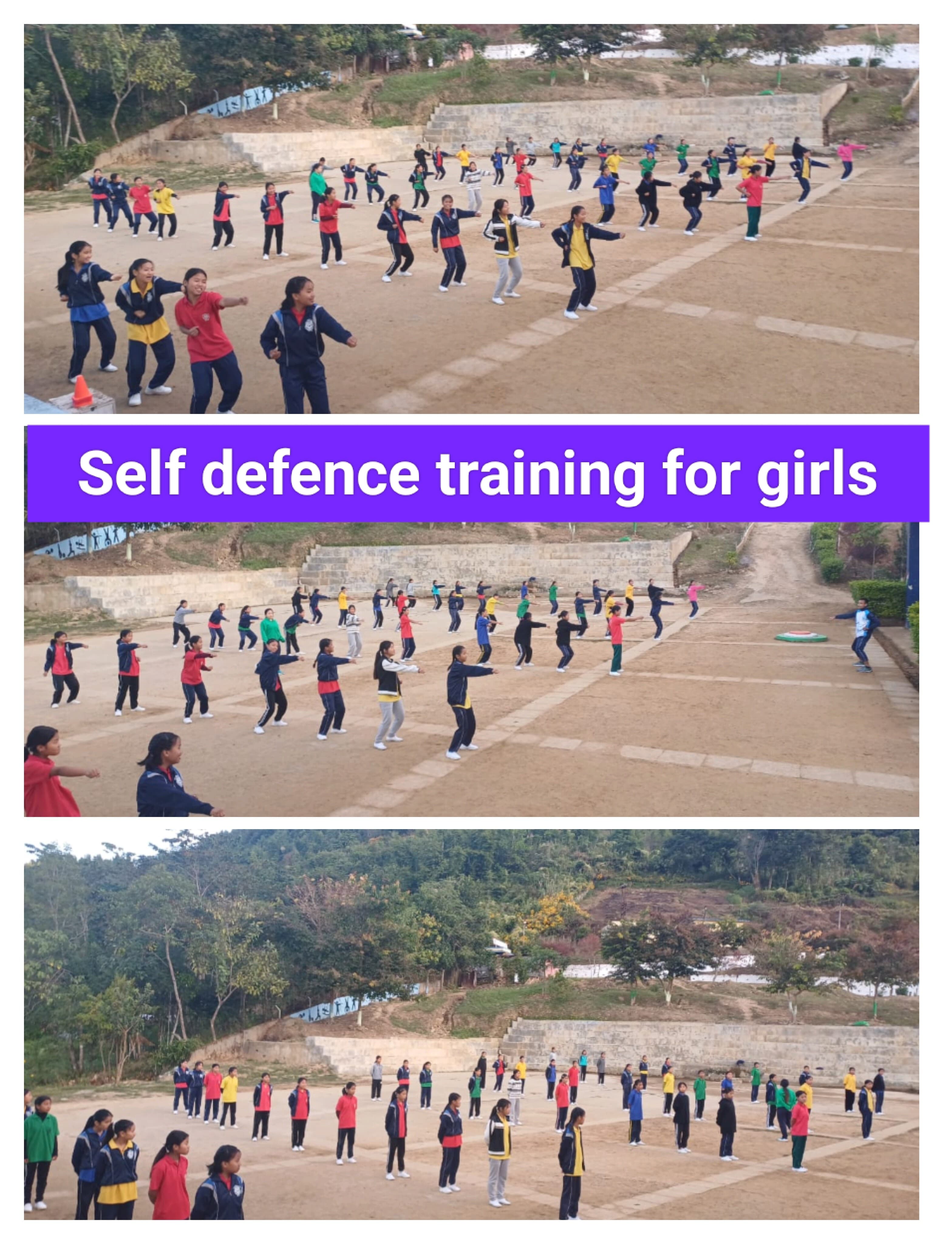 SELF DEFENCE TRAINING FOR GIRLS