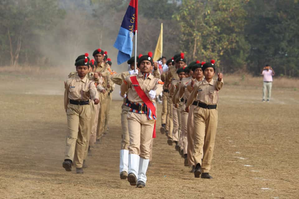 NCC TROOP PARADE ON 26TH JANUARY